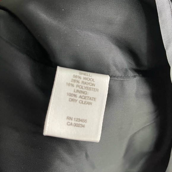 Lord & Taylor Women’s Skirt front contrast zip pockets black 16 NWT - Picture 11 of 13